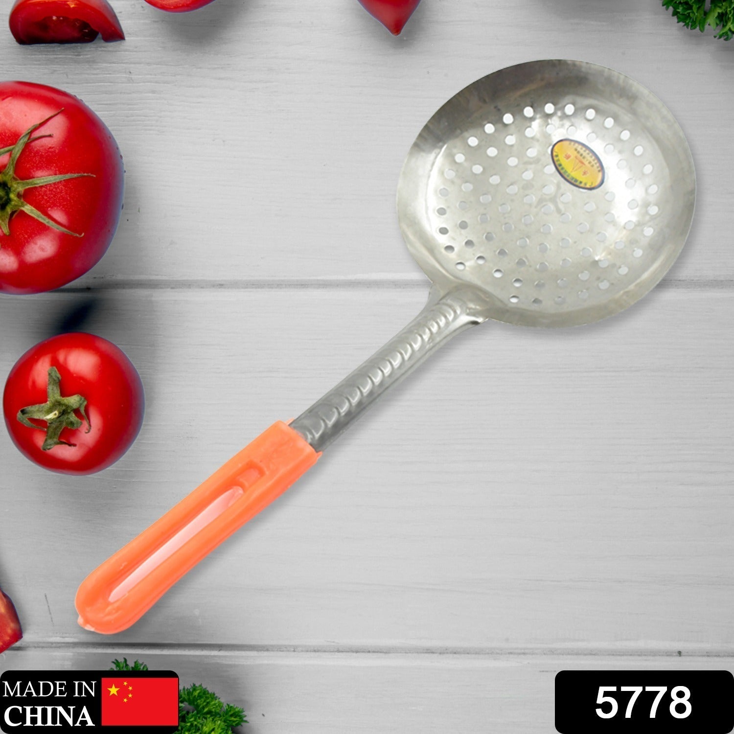 Colander Spoon, Non Slip Hand Polished Thickened Hot Pot Spoon for Kitchen for Restaurant, Stainless Steel Cooking Colander Skimmer Slotted Spoon Kitchen Strainer Ladle with Long Handle for Kitchen Cooking Baking (35 Cm & 34Cm) Colander Spoon, Non Slip Hand Polished Thickened Hot Pot Spoon for Kitchen for Restaurant, Stainless Steel Cooking Colander Skimmer Slotted Spoon Kitchen Strainer Ladle with Long Handle for Kitchen Cooking Baking (35 Cm & 34Cm)